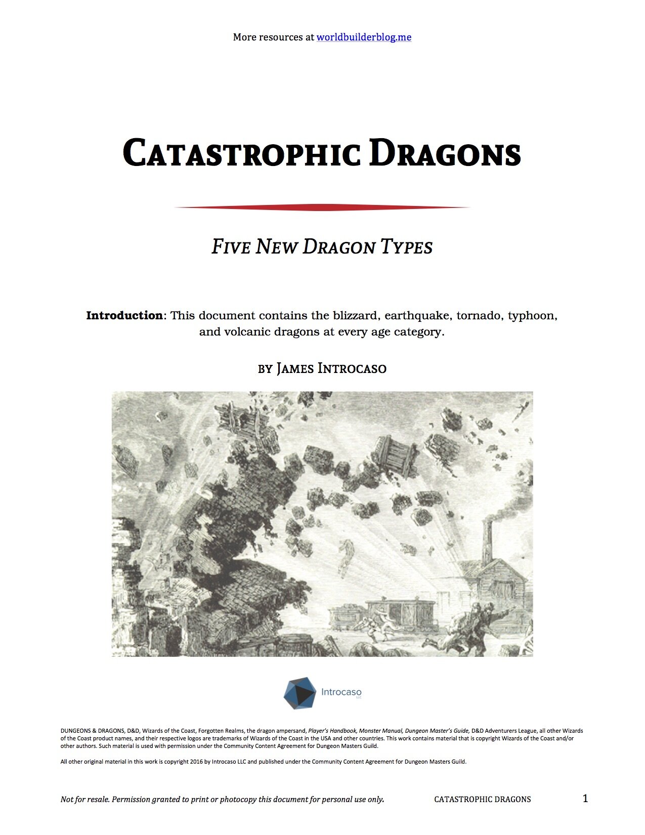 CatastrophicDragons_Introcaso_20160119_Cover